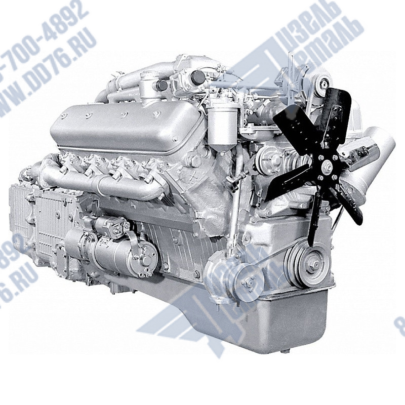 Картинка для Двигатель ЯМЗ 238Д с КП и сцеплением 33 комплектации